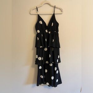 Polka Dot Tiered Dress